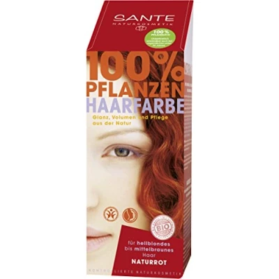 Afbeelding van Sante Haarverf Natuurlijk Rood Bdih, 100 gram