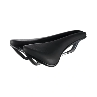Afbeelding van Selle Italia MODEL X COMFORT PLUS Fietszadel, Racefietsadels, eMtb, Mountainbikes, 100% duurzaam, Comfortabel met extra Vulling en Superflow gat Maat L3, Zwart