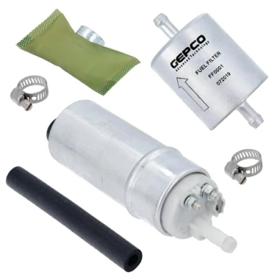 Afbeelding van GEPCO Benzinepomp, brandstofpomp met brandstoffilter en zeef, compatibel BMW GS K R K1 K75 1100 1150 1200 R100 K1100 RT LT ECE 16141341231