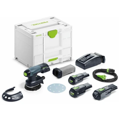 Afbeelding van Festool ETSC 125 3,0 I Set Accu excenterschuurmachine