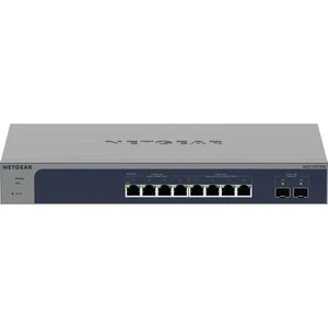 Afbeelding van Netgear MS510TXM netwerk switch Managed L2/L3/L4 10G Ethernet (100/1000/10000) Grijs, Blauw