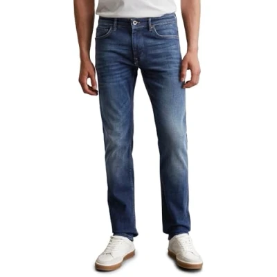 Afbeelding van Marc O&#039;Polo Slim fit jeans, Heren, Maat: 34x30, Authentic dark blue