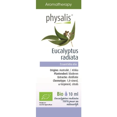 Afbeelding van Physalis Aromatherapie Eucalyptus Radiata 10ML