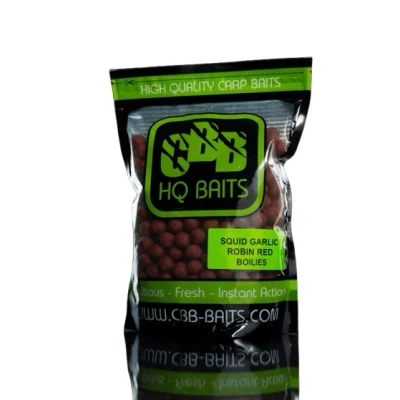 Afbeelding van CBB Squid Garlic Robin Red Boilies 14mm 5kg
