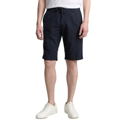 Afbeelding van Tom Tailor Chino Short Heren XXL Blauw Katoen 1046813