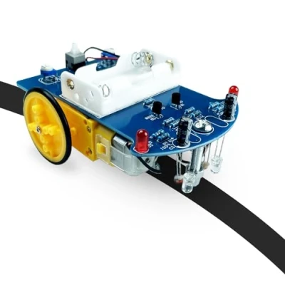 Afbeelding van EIELE Intelligent Trace Vehicle Voltage Comparison Module Soldeerset Elektronische Bouwset Volwassenen Hobbybouwsets (solderen vereist)