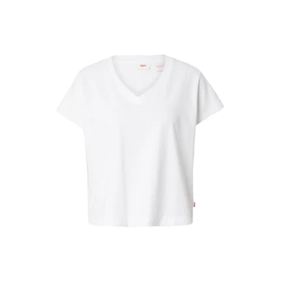 Afbeelding van Levi&#039;s BOXY TEE Tshirt basic, Dames, Maat: Small, White + slub