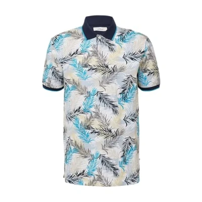 Afbeelding van s.Oliver UND Kontrastdetails Poloshirt, Heren, Maat: Large, Himmelblau