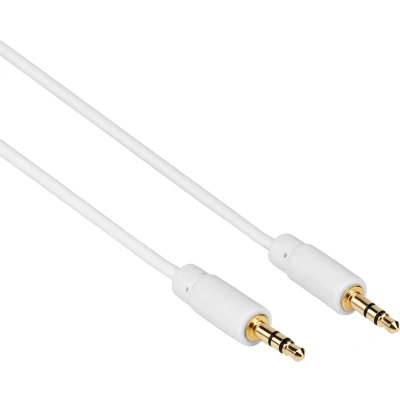 Afbeelding van Jack Kabel 3.5 mm Male to Universeel Wit 2 meter Allteq