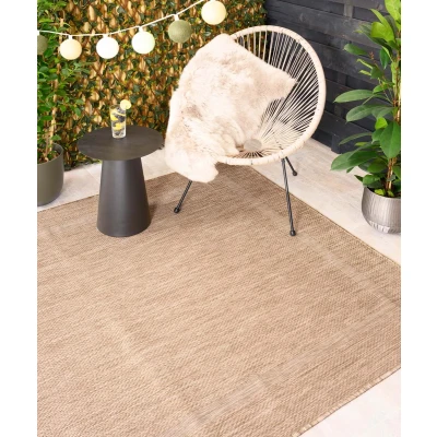 Afbeelding van Buitenkleed Sunset Beige 80x150 Cm