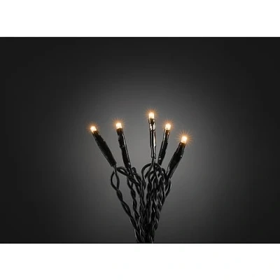 Afbeelding van Standaard kerstverlichting 6.4 meter Konstsmide (50 LEDs, Binnen, Extra warm wit)