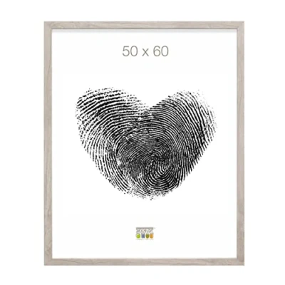 Afbeelding van Deknudt Frames fotolijst S45RH1 naturel grijs hout 50x60 cm