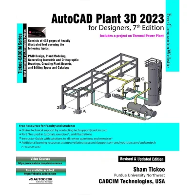 Afbeelding van AutoCAD Plant 3D 2023 for Designers, 7th Edition