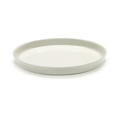 Afbeelding van Serax Vincent Van Duysen Cena plat bord D18cm H1.8cm ivory