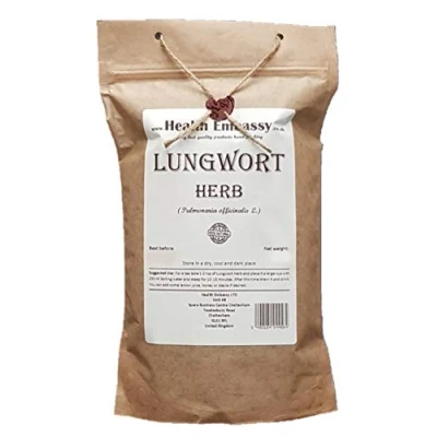 Afbeelding van Health Embassy Gevlekt Longkruid Kruid (Pulmonaria Officinalis L) Lungwort Herb Tea (100g)