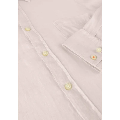 Afbeelding van Hugo Boss overhemd heren beige effen