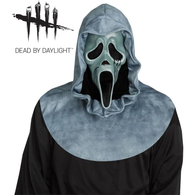 Afbeelding van Fun World Dead by Daylight Arctic Ghost Face Masker met Capuchon Halloween Horror Scream Verkleed Griezel Eng Verkleedaccessoire Volwassenen Officiële Licentie