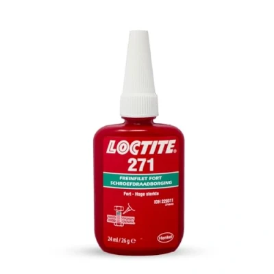 Afbeelding van Loctite 271 borgmlddel hoog 24 ml Rood