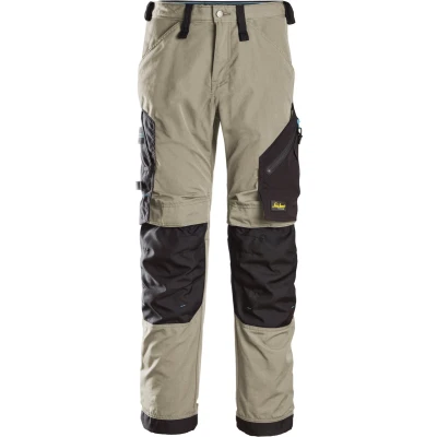 Afbeelding van Snickers 6310 LiteWork, 37.5 Werkbroek Khaki/Zwart