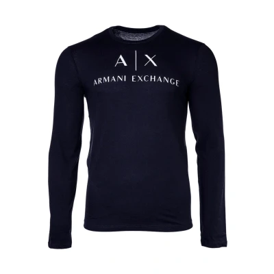 Afbeelding van Armani Exchange Longsleeve, Heren, Maat: Small, Navy