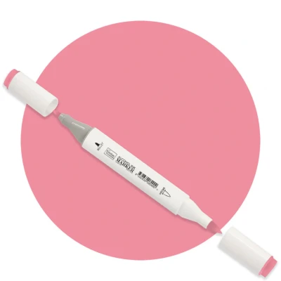 Afbeelding van Melon Pink Twin Tip Alcohol Ink Marker
