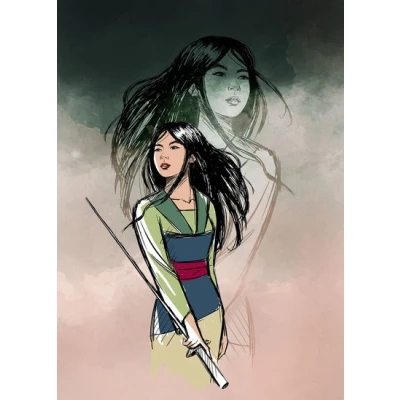 Afbeelding van Komar Into Adventure Brave Mulan IADX4 083