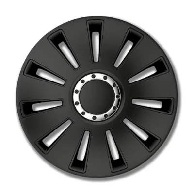 Afbeelding van PETEX Wieldop Silverstone pro black 17 inch (set = 4 st.)