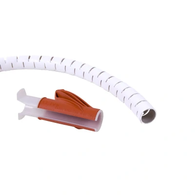 Afbeelding van Dataflex Addit Kabelrups ø25 mm/3 m &amp; Handgereedschap Wit
