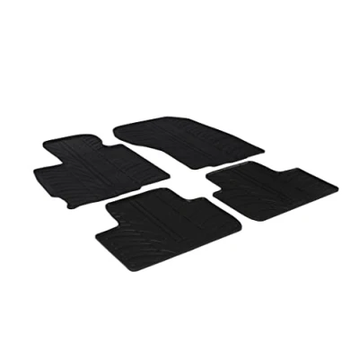 Afbeelding van Gledring Rubbermatten passend voor Mitsubishi ASX 2009 / Citroën C4 Aircross (T profiel 4 delig + montageclips)