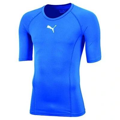 Afbeelding van PUMA Erwachsene Shirt Liga Baselayer Tee Ss, ElectricBlueLemonade, XL, 655918 02