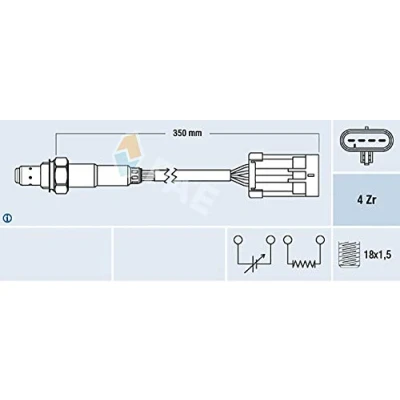 Afbeelding van Fae Lambda sonde 77195