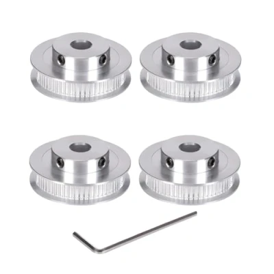 Afbeelding van BZ 3D GT2 60Teeth Bore 8mm Timing Pulley Synchroon Wiel Aluminium voor Breedte 6mm Printer Onderdelen (Pak van 4st)(60Tanden Boor 8mm)