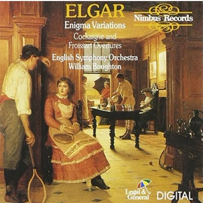 Afbeelding van English Symphony Orchestra, William Boughton Elgar: Enigma Variations (CD)