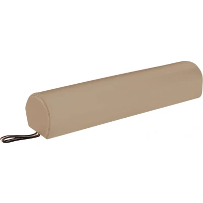 Afbeelding van ZenGrowth Voetenrol 66x15x13cm 3/4 rond Mocca PU Leer