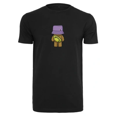Afbeelding van Mister Tee BEAR Tshirt print, Heren, Maat: Large, Black