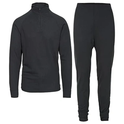 Afbeelding van Trespass Heren Unite360 basislaag set, Black X, L