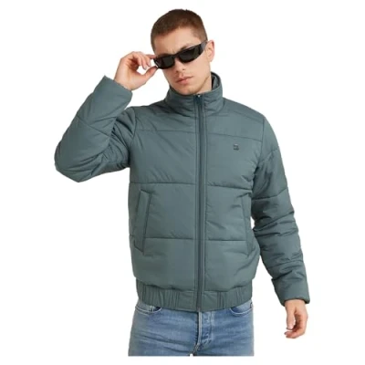 Afbeelding van G Star RAW Gewatteerde jas Padded Quilted met opstaande kraag