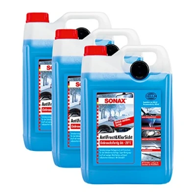 Afbeelding van SONAX 3X 03325000 antivries &amp; helder zicht gebruiksklaar tot 20 C vorstbescherming 5 l