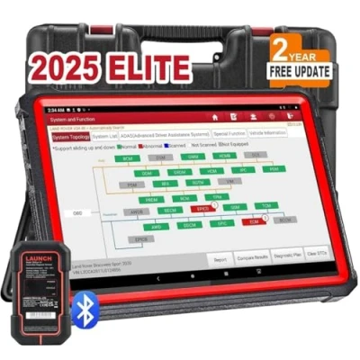 Afbeelding van Lancering X431 PRO3S + 2.0 OBD2 diagnostisch hulpprogramma OE Level All System Scanner met ECU codering, bidirectionele controle, FCA diagnostisch, ABS, olie, EPB, DPF, BMS, SAS enz.