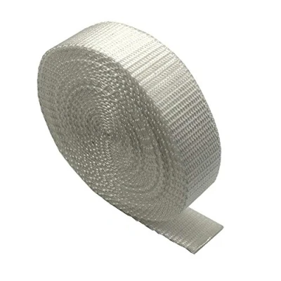 Afbeelding van The Bead Shop 20mm Polypropyleen Webbing Strap Wit 5 meter
