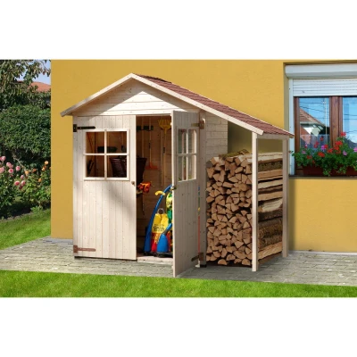 Afbeelding van weka Tuinkast Mt. 2 Bxdxh: 224x87x216 cm, met afdak