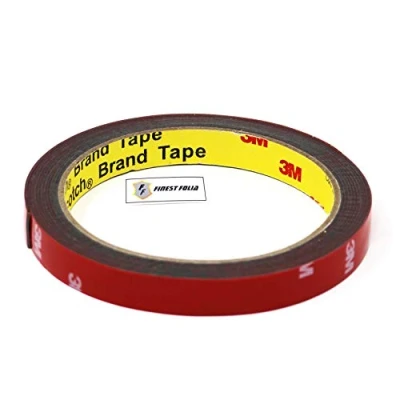 Afbeelding van 3M Dubbelzijdig plakband, 3 meter, Scotch 4218P VHB 4910F, hoogwaardig extra sterk, temperatuurbestendig Finest Folia (12 mm x 4218P)