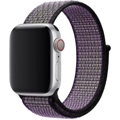 Afbeelding van Apple origineel Nike Sport Loop Watch 38mm / 40mm 41mm Desert Sand Volt MWTX2ZM/A