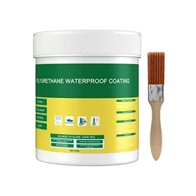 Afbeelding van Sentechx waterdichte onzichtbare afdichting, polyurethaan coating, zelfklevende lekvrije coating voor thuis badkamer dak (300g)