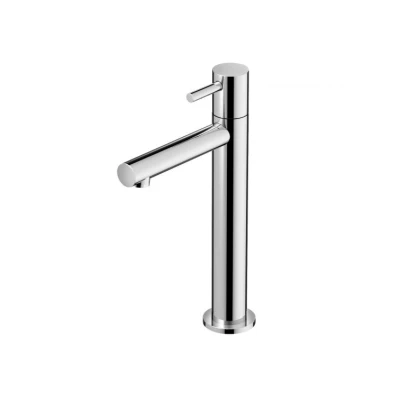 Afbeelding van HotBath Dude Fonteinkraan opbouw uitloop 11cm hoog Chroom
