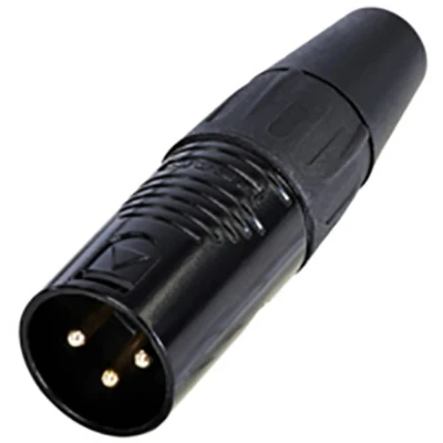 Afbeelding van REAN RC3M B XLR kabeldeel 3p male