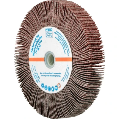 Afbeelding van PFERD 44782504 Lamellenschuurwiel voor haakse slijper Diameter 125 mm 2 stuk(s)