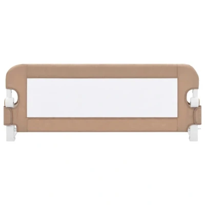 Afbeelding van vidaXL Bedhekje peuter 102x42 cm polyester taupe