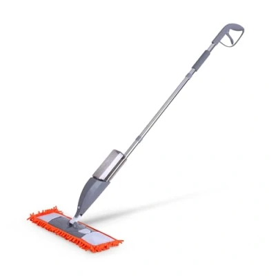 Afbeelding van Vloerwisserset met sproeifunctie, dweilmop sproeiwisser, 360 graden gewricht voor alle hoeken, comfortabele vloerreiniger wasbare overtrek