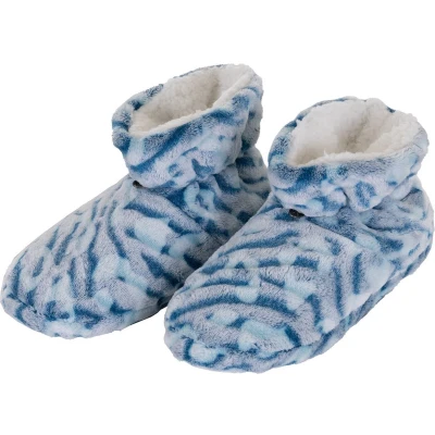 Afbeelding van Rebelle sloffen blauwe panter Blauw Maat 40/41